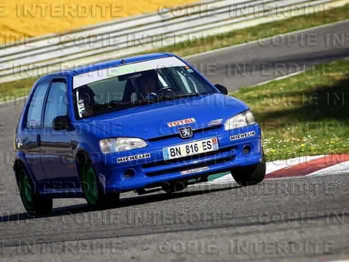 106 rallye 106 8s circuit / slalom / course de cote