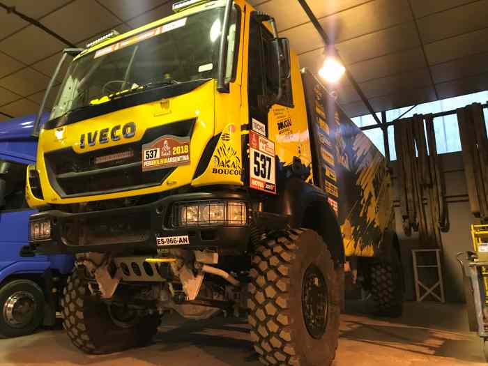 CAMION IVECO COURSE RALLYE RAID FABRICATION DE ROOY 0