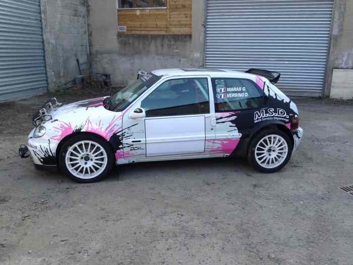 saxo kit car entièrement révisé et suivit par proffessionel ...(factures a l