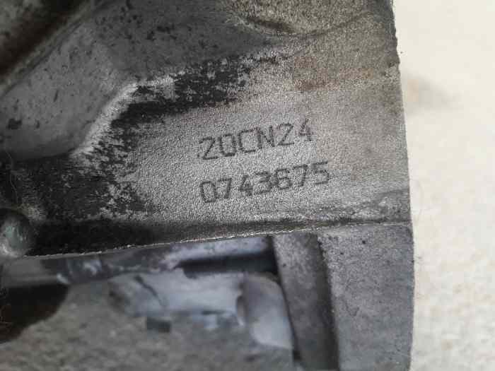 Boite de vitesse de 206 1.6 16v M5AS 20CN24 0