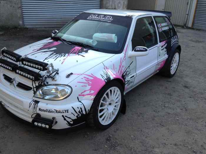 saxo kit car entièrement révisé et suivit par proffessionel ...(factures a l