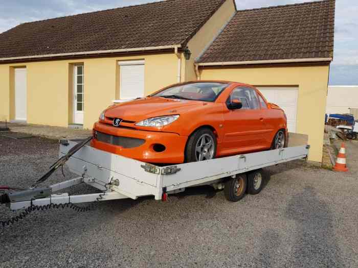 206cc f 2000 12 ou échange contre rcz route