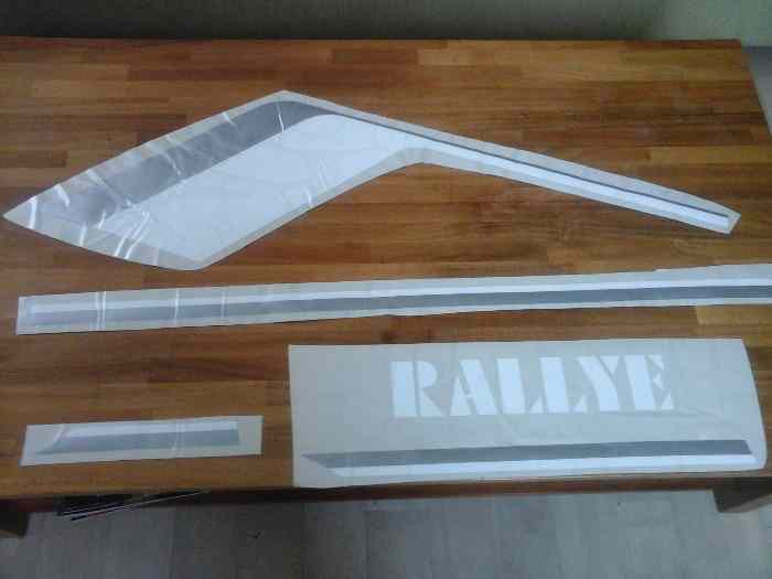 kit stickers samba rallye