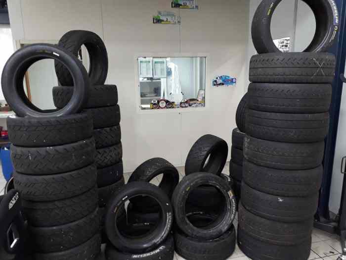 Pneus rallye Michelin PA00 N20 SA00 SA20 H2 0