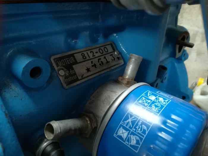 MOTEUR RENAULT 8 GORDINI 1296 NEUF 2