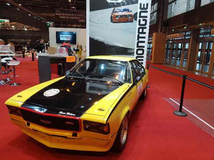 vends Opel Commodore GSE groupe 2 FIA 0