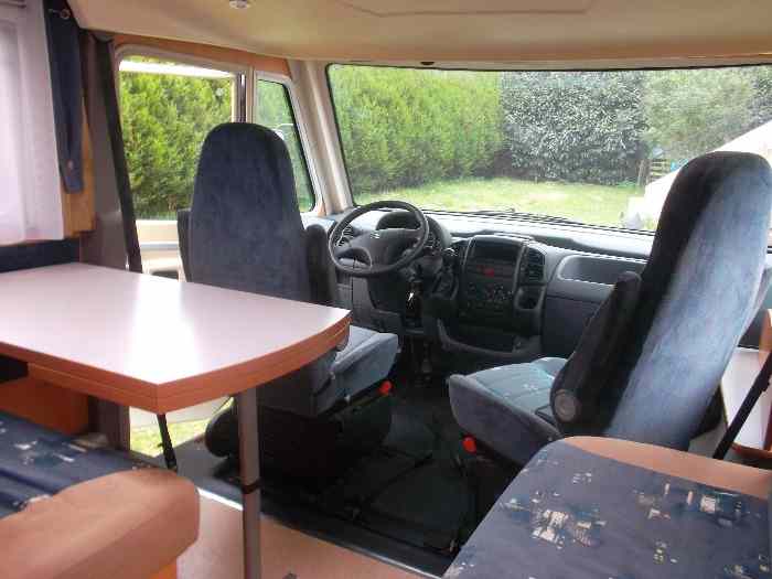 camping car pilote integrale g 680 citroen 1