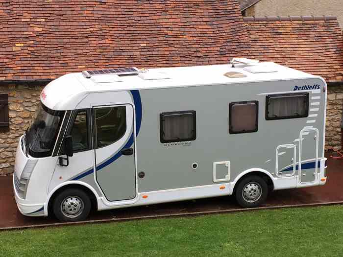 Intégral compact Dethleffs Globebus I1 2008 (ideal paddocks) 0