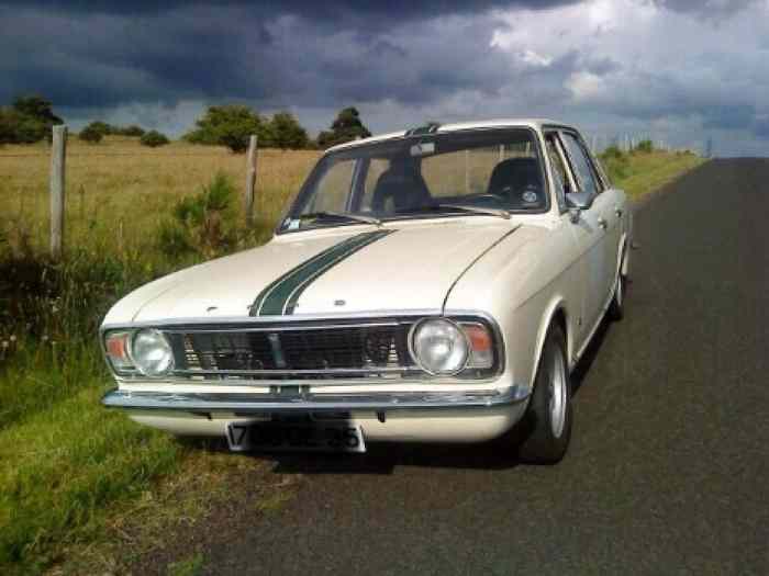 Lotus Cortina mk2 135cv 1600E origine 4 portes