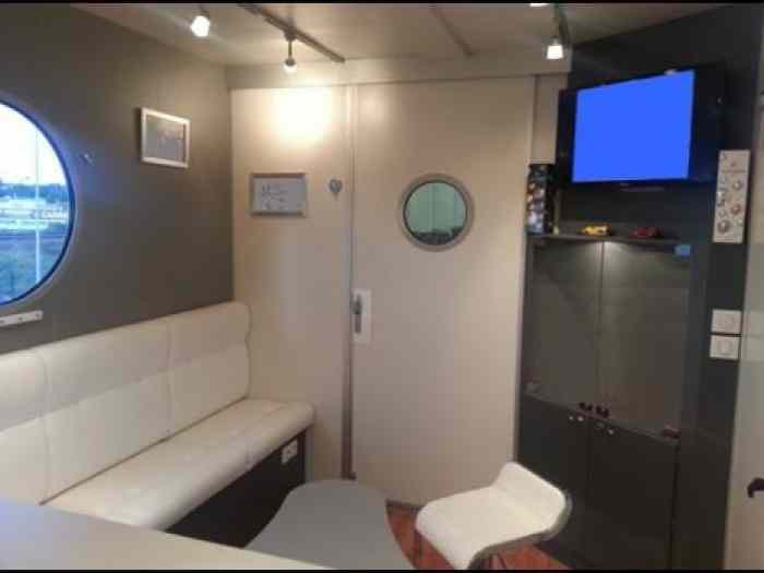 Vente / Location Semi remorque événementielle/compétition porte 3 voitures 2