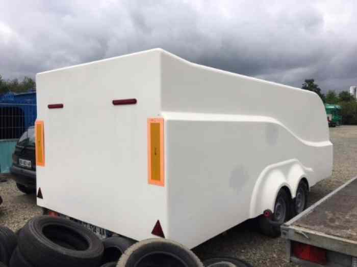 Remorque porte voiture fermé BLS 3