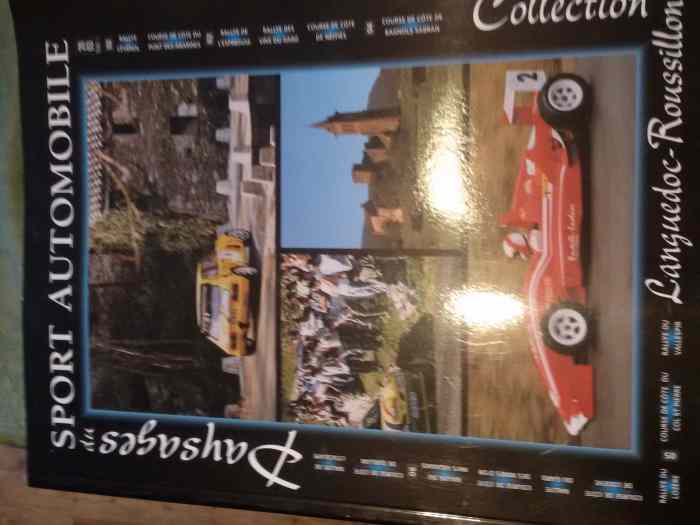 Livre rallyes sport automobile 2003 course de cotes Languedoc roussillon