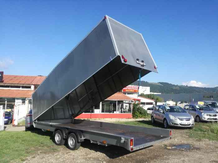 REMORQUE PORTE VOITURE FERME NEUVE 0