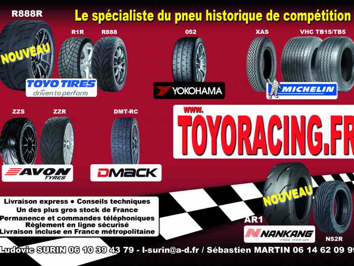 PNEUS VEHICULES HISTORIQUES (vhc/vhrs)