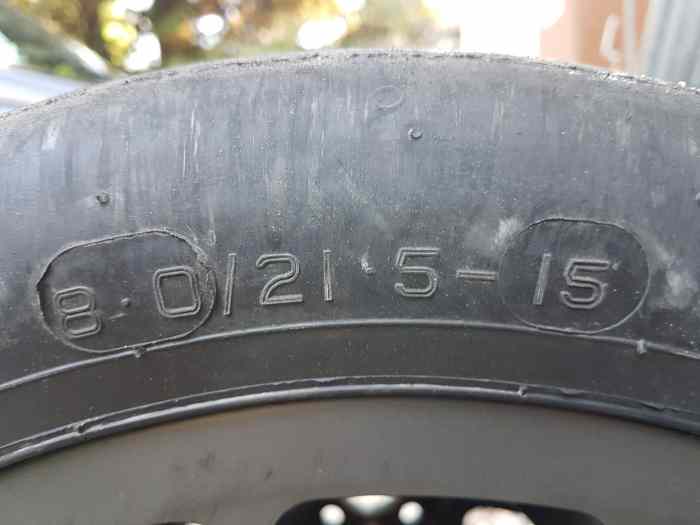SLICK AVON 8/21.5/15 GOMME A24 QUASI NEUF 2