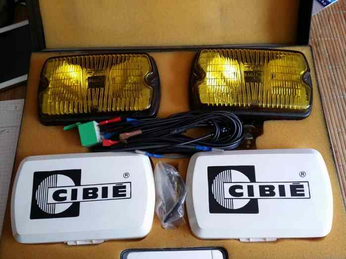 Kit phares anti brouillard CIBIE 1