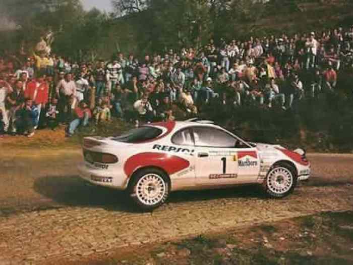 Toyota Celica St185 Gr.A usine Tte Sainz Portugal 1991 K-AM6237 1