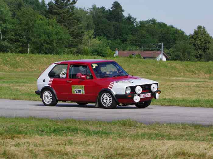 Volkswagen golf gti rallye regularite 1