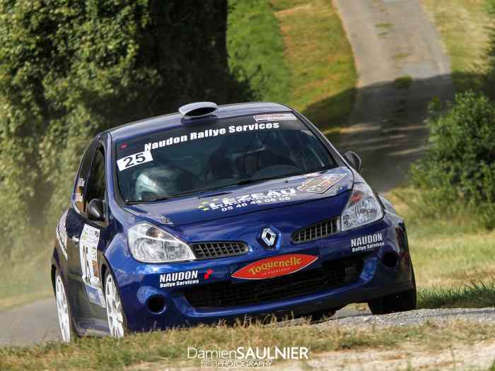 NAUDON RALLYE SERVICES loue Clio R3 MAX FULL 2