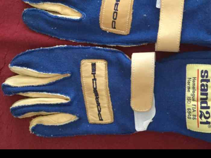 Gants Porsche - cuir et Nomex