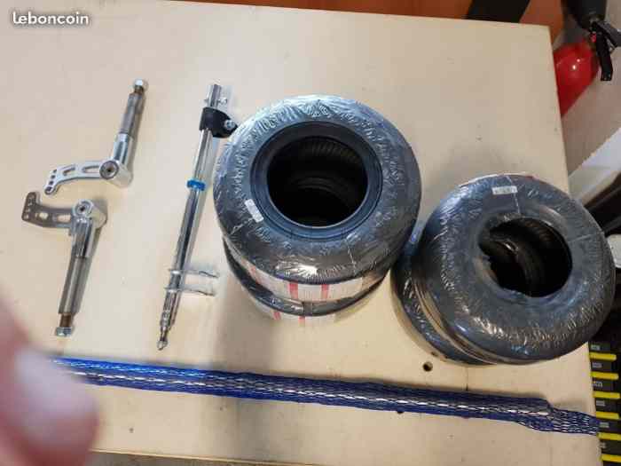 Chassis kart ENERGY Minime Cadet 2018 + AIM Mychron5 + pièces neuves 2