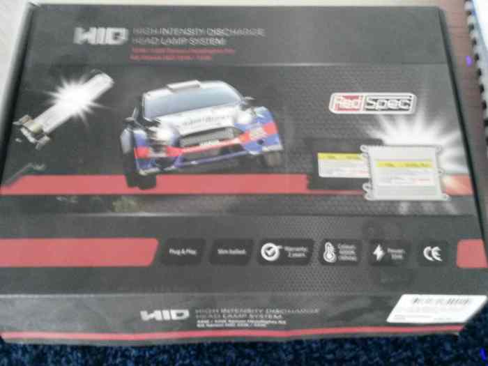 Kit Bi-xénon H4 55W HID REDSPEC 6000K 0