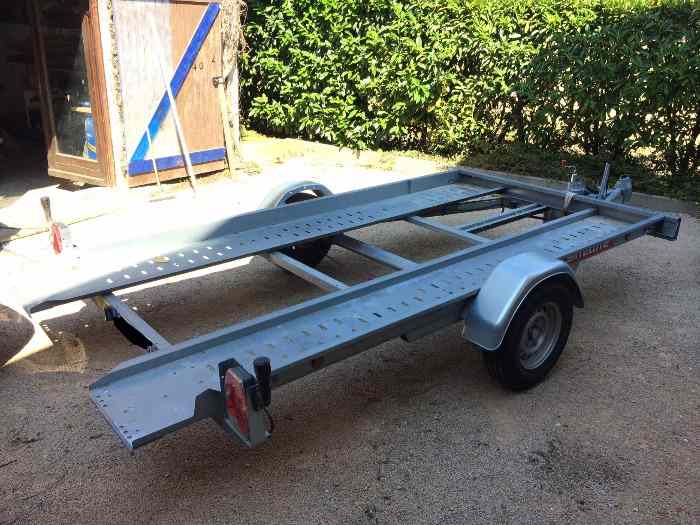 Remorque plateau porte voiture 1t5 0