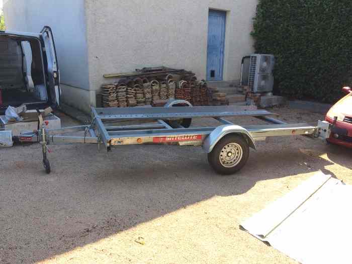 Remorque plateau porte voiture 1t5 1