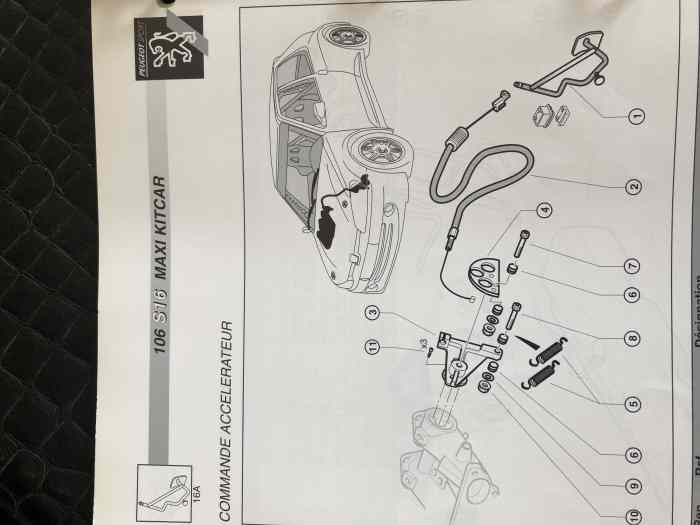 VRAIE INJECTION 4 PAPILLONS PEUGEOT SPORT 106 S16 MAXI KIT CAR 5