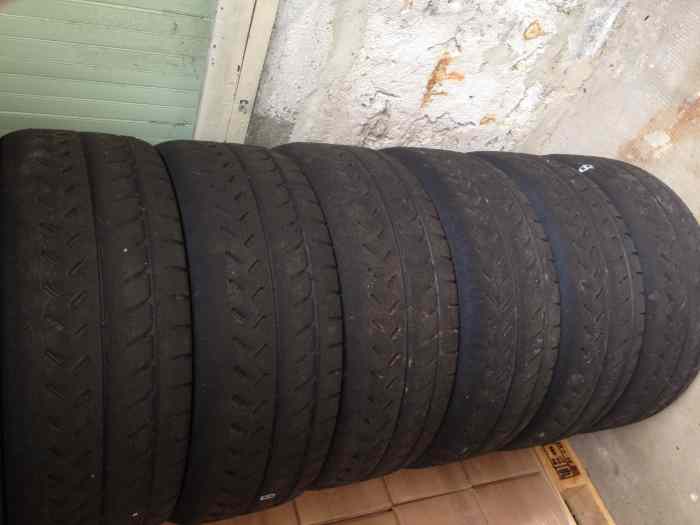 Lot de pneus Michelin 18