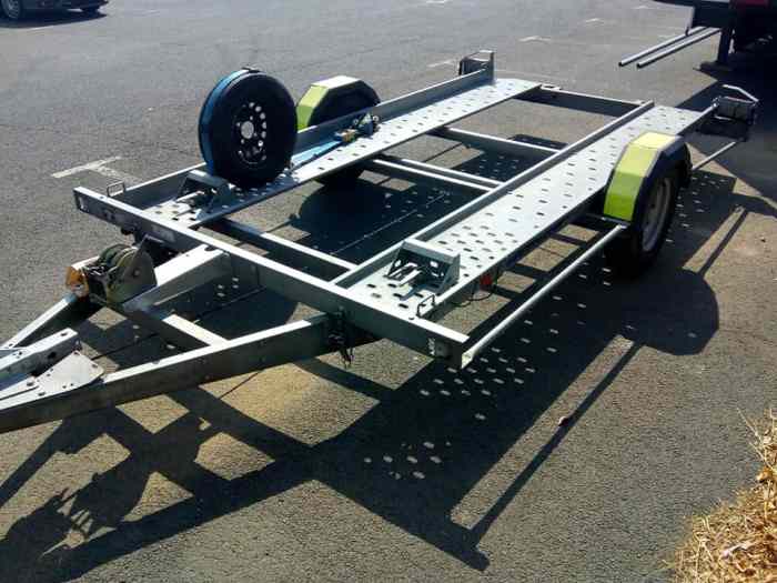 Remorque porte voiture Trigano 1300kgs 2