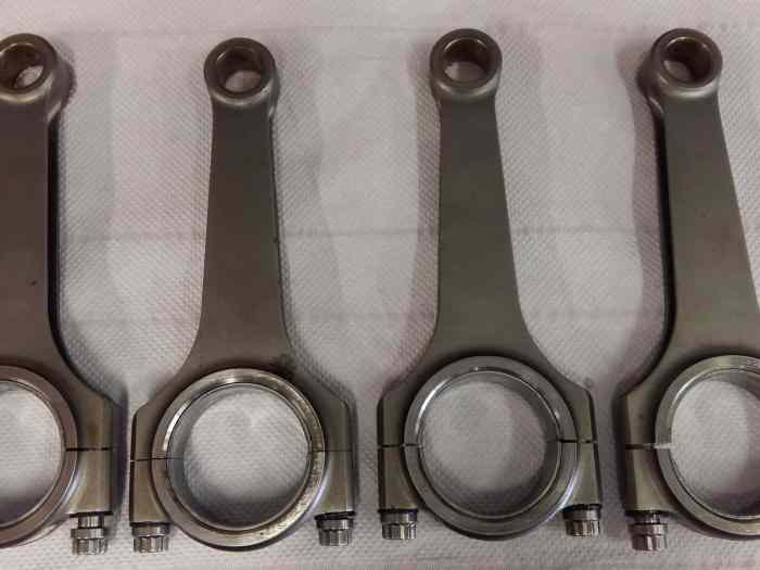 Bielles forgé wossner + vis de bielle ARP L-19 + coussinet ACL trimétal ( 306 ou autre XU10J4RS ) 0