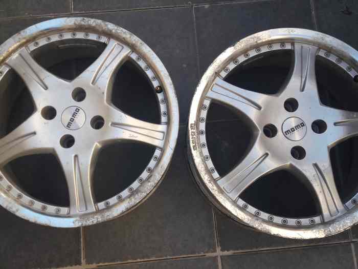 2 Jantes alu MOMO 17 pouces