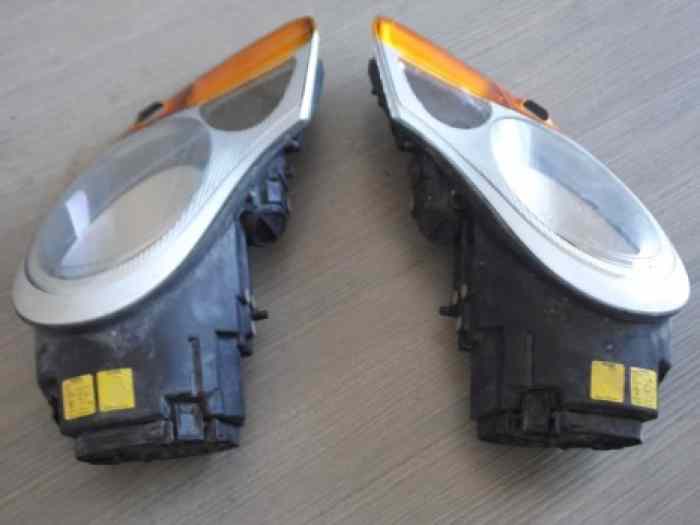 OPTIQUES DE PHARES AVANT PORSCHE 996 1