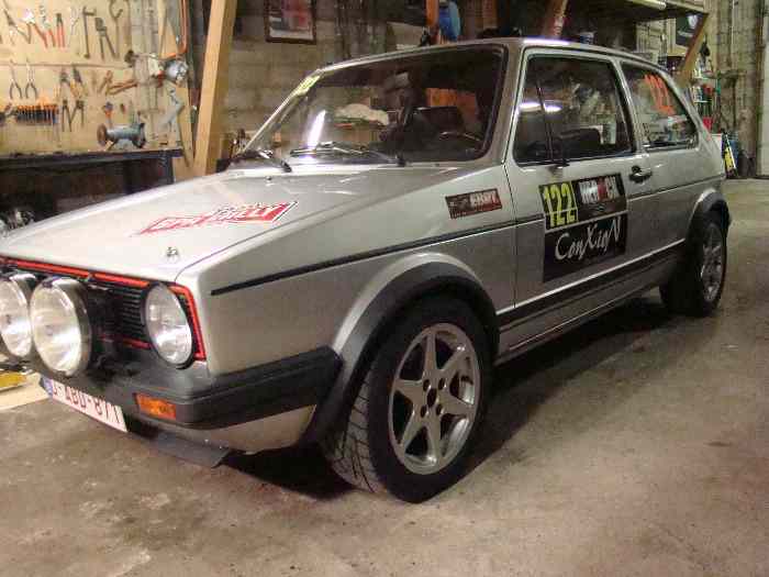 Golf 1 GTI préparation Rallyes Régularité VHRS 2