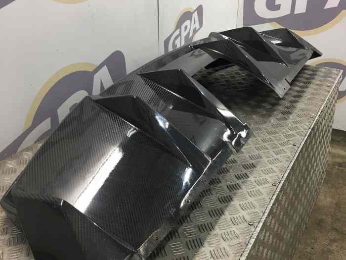 Diffuseur arrière carbone de LAMBORGHINI GALLARDO SUPERLEGGERA 1