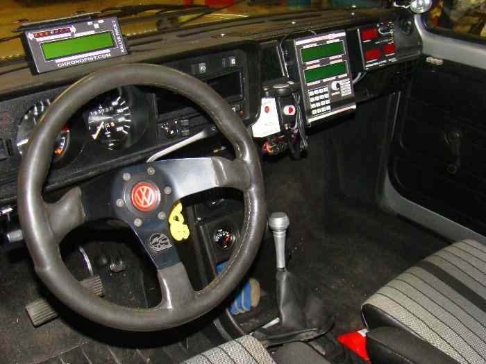 Golf 1 GTI préparation Rallyes Régularité VHRS 5