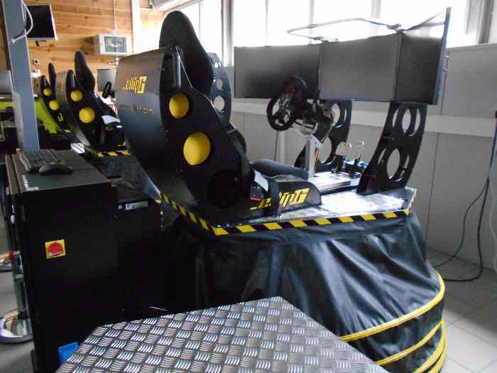 simulateurs de pilotage automobile ELLIP6 5