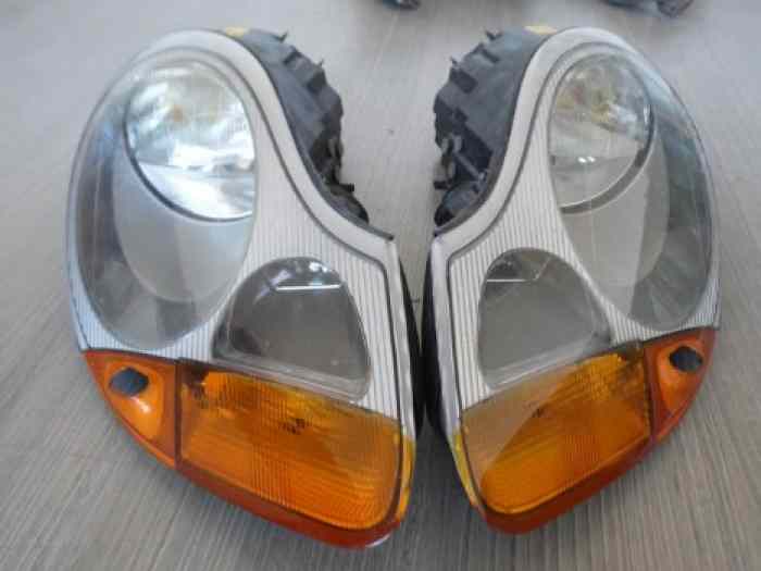OPTIQUES DE PHARES AVANT PORSCHE 996 0