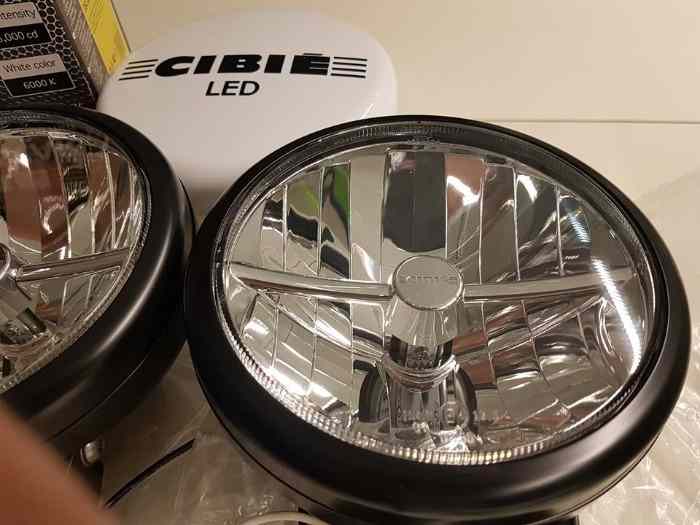Cibié Oscar Led 145mm et 180mm 1