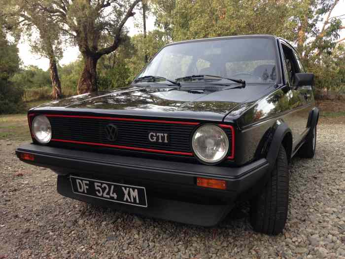 Volkswagen golf GTI mk1 1979 boîte 4 0