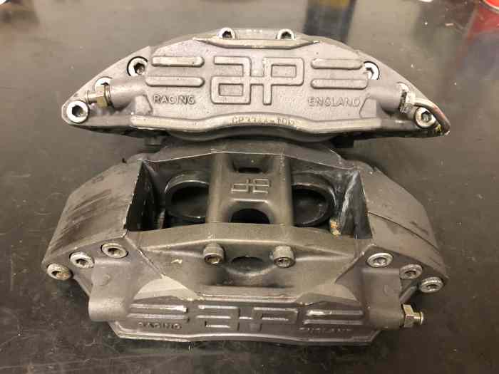 2 etriers AP RACING TYPE 3344 MONOPLACE FIXATION  RADIAL 130MM 0