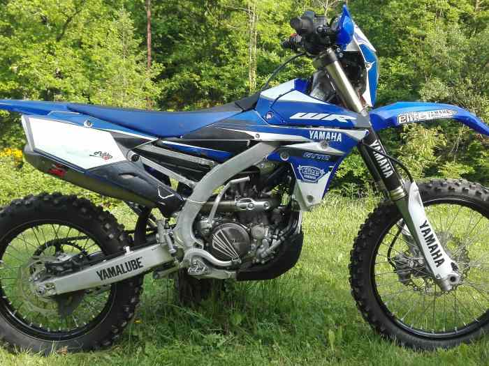 Yamaha 250 wrf série enduro gp 2017 2