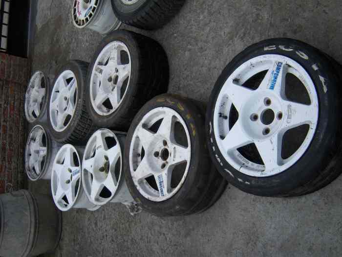 8 jantes compomotive pour toyota celica gt turbo wrc gt4 en 17 pouces 0