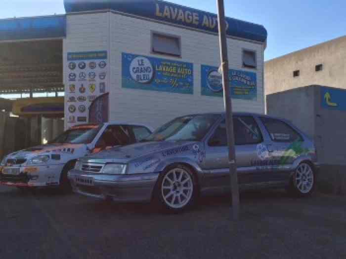 (VENDUE MERCI MIKADO...) TRES BELLE CAISSE SUR TRAINS CITROEN ZX GROUPE F2000 EX GROUPE A USINE ESPAGNE 0