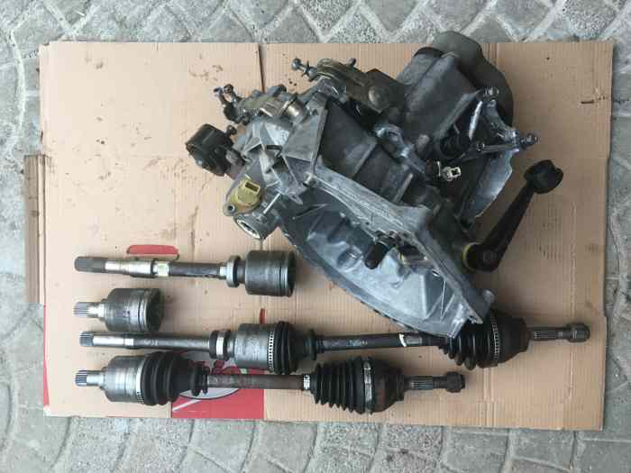 MA5 boite crabots Bacci + arbre de transmission Bacci 0