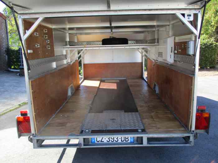 remorque fermée lider 1300kg 1