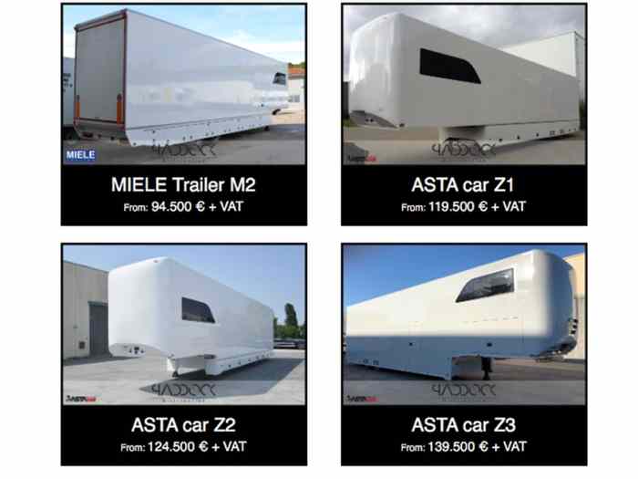 IN STOCK Z2 Slide ASTA Car Prestige Trailer 5