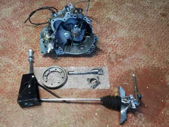 Boite crabot 6 sman 106 206 saxo kit car 0