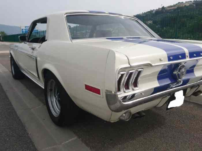 VHRS - FORD MUSTANG COUPE 390 GT 6.4L-V8-37 CV 1968 1